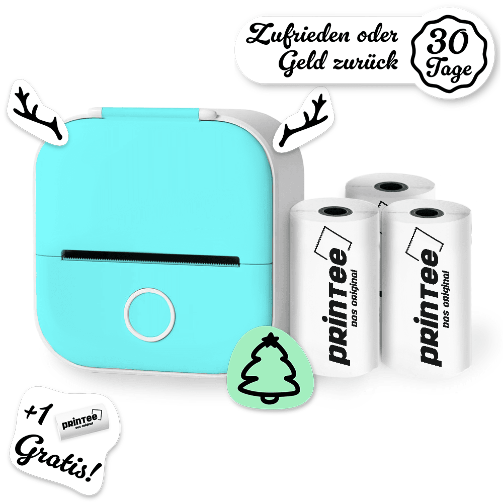 Special PRINTEE Mint mit Stickerpapier