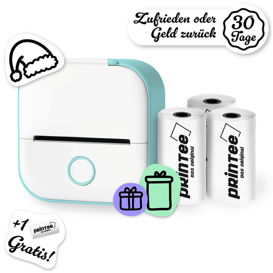 PRINTEE Mint mit Stickerpapier